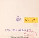 Ikegai-Ikegai AX25N, CNC Lathe parts and Assemblies IPL-141 Manual 1954-AX25N-02